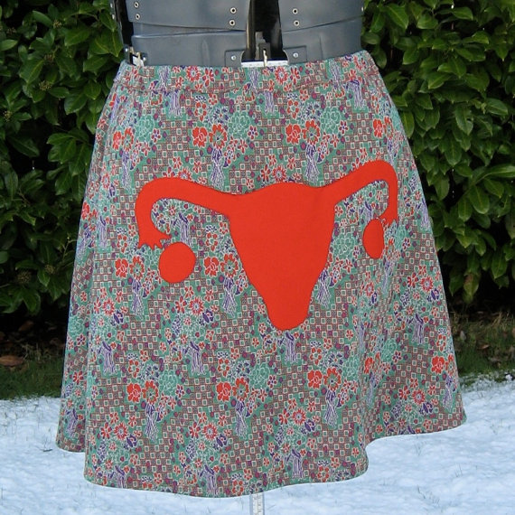Uterus skirt