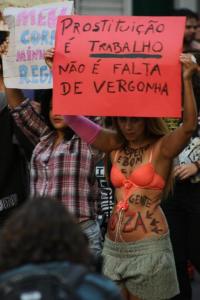 Cida Vieira na 2ª Marcha das Vadias de BH – créditos da foto: Túlio Vianna